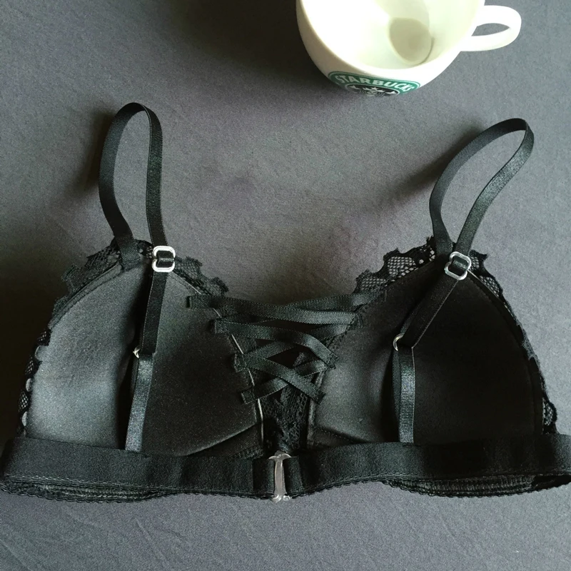 SP & CITY Одноцветный кружевной бюстгальтер пуш ап модный без косточек женский