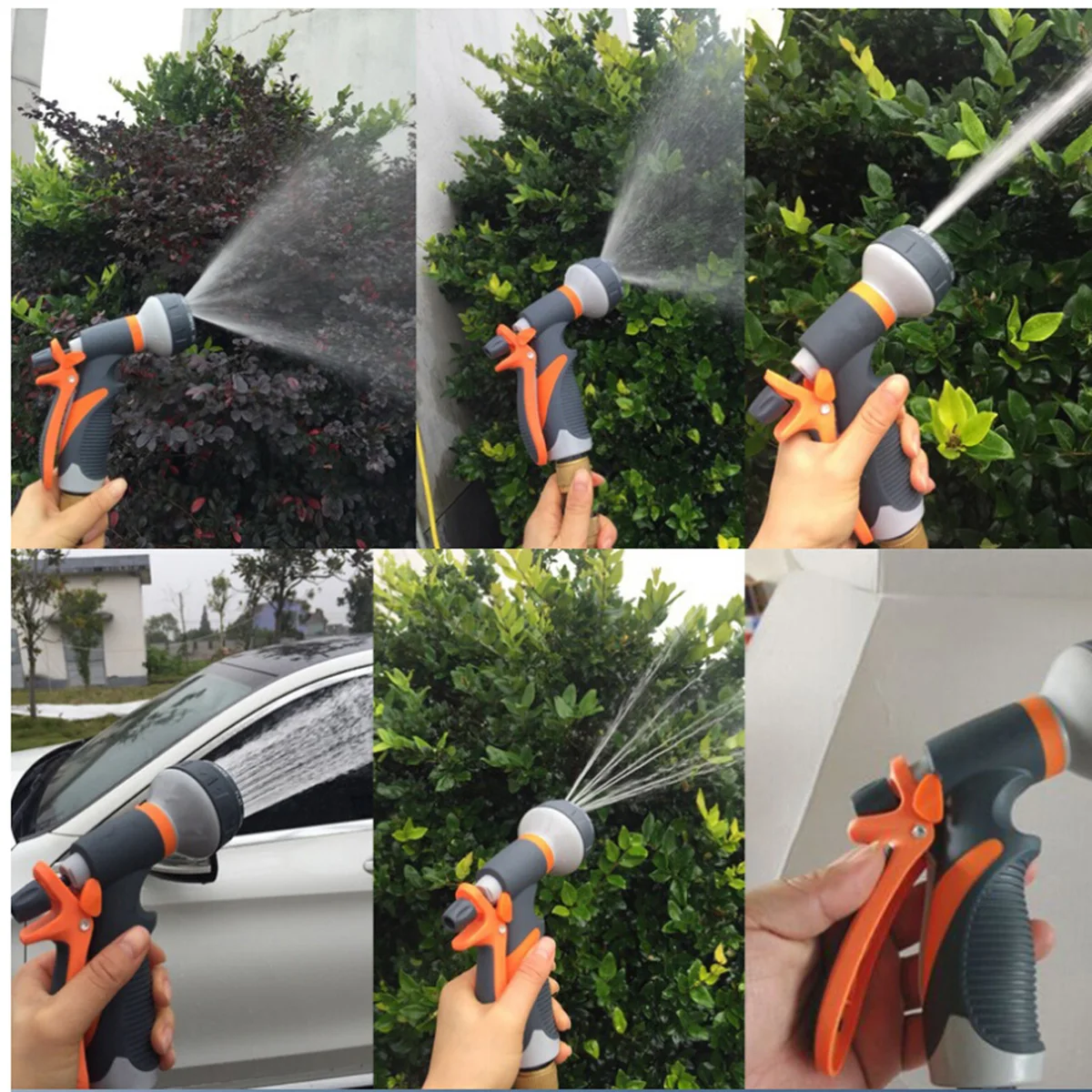 1 шт. мойка высокого давления для автомобильного садового шланга сопло 8 моделей