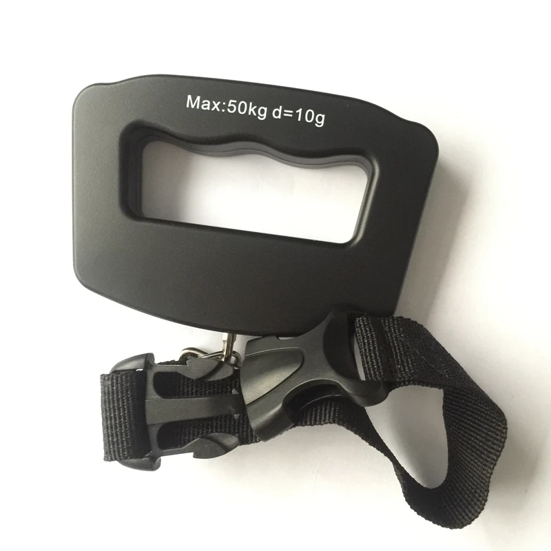 Портативные электронные весы для багажа с ЖК дисплеем 50 кг 10 г|hanging scale|portable