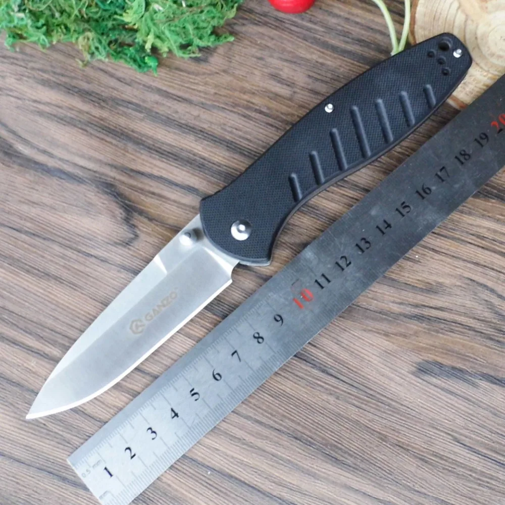 Жар-Ganzo G738 440C лезвие G10 ручка для повседневного использования, складной нож для выживания, инструмент для кемпинга, карманный нож для охоты Тактический уличный инструмент edc