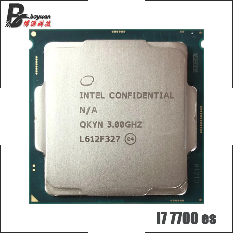 Intel Core i7-7700 ES i7 7700 ES QKYN 3,0 GHz четырехъядерный Восьмиядерный процессор 8M 65W LGA 1151