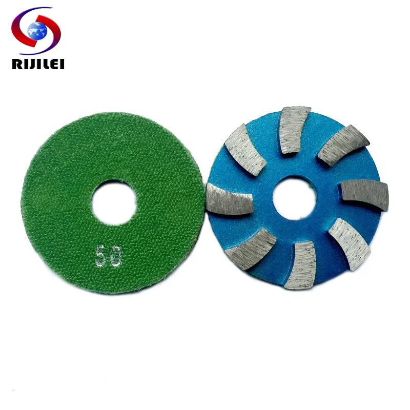 Металлические Шлифовальные колодки 3 дюйма 80 мм металлические Алмазные