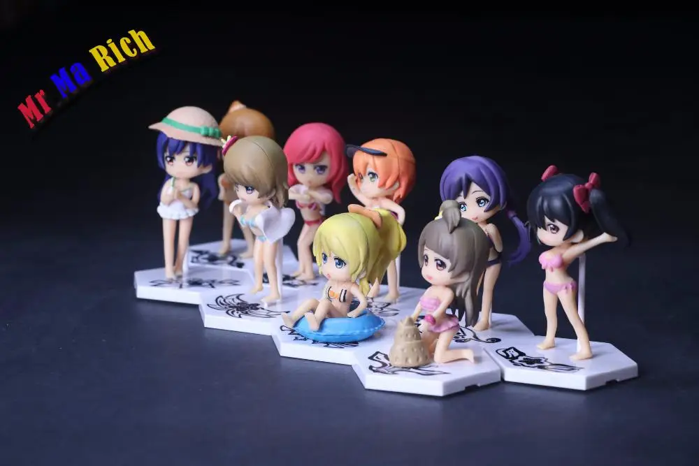 Аниме Love Live! Honoka Kousaka Kotori Minami Maki Nishikino Nico Yazawa ПВХ фигурка Коллекционная модель