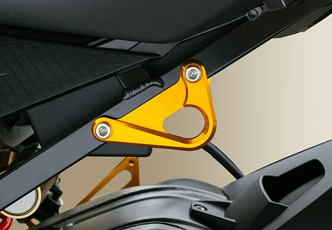 BIKINGBOY CNC гоночные крючки заготовка сплав крюк для BMW S 1000 RR S1000RR 2009-2018 10 11 12 13 S1000R 14 15 16