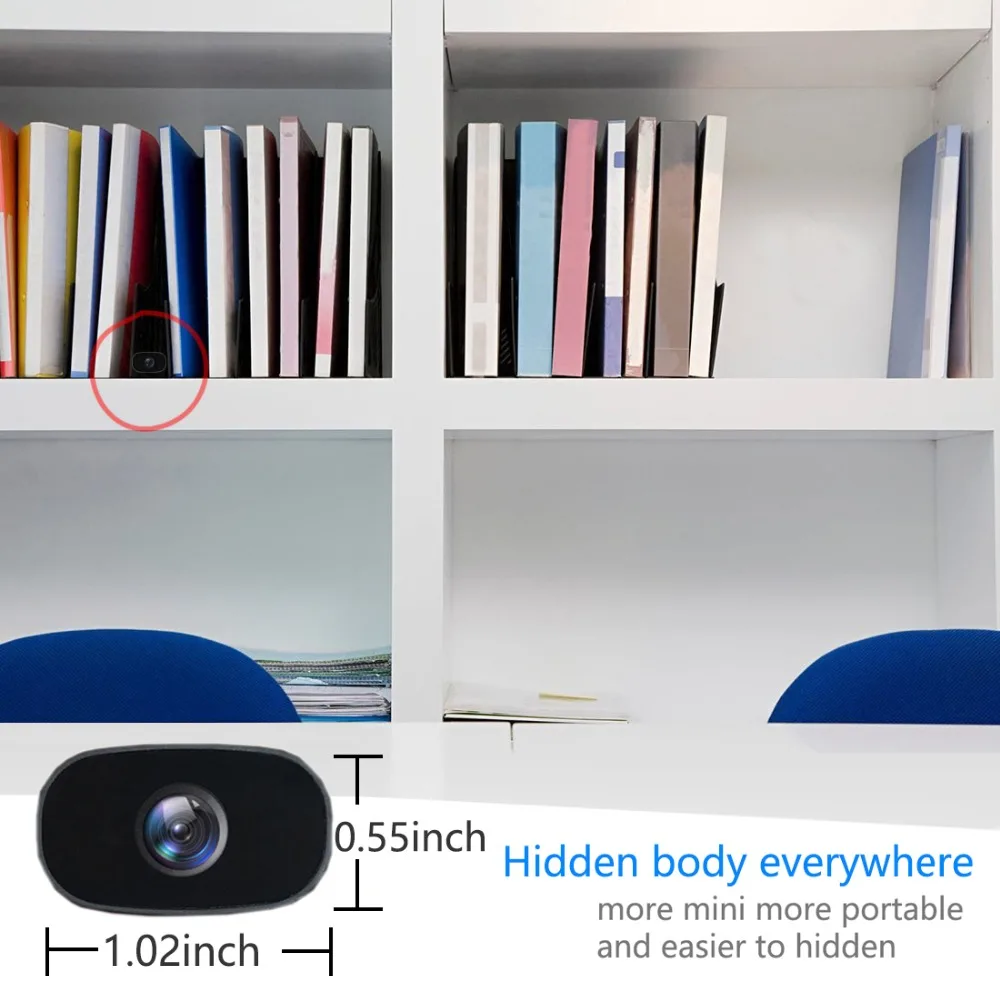 PNZEO W2 мини-камера 1080P HD Беспроводной Wi-Fi удаленный монитор камера крошечная ip-камера видео рекордер движения-Detectio(скрытый