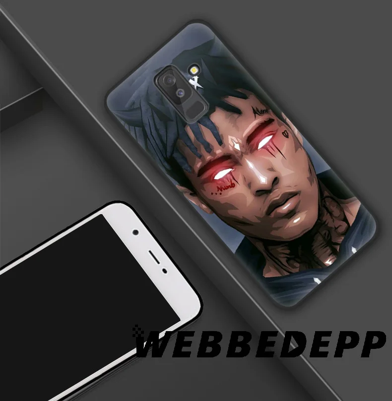 WEBBEDEPP Xxxtentacion художественный Мягкий ТПУ силиконовый чехол для Samsung Galaxy S10 S10e S9 S8 Plus