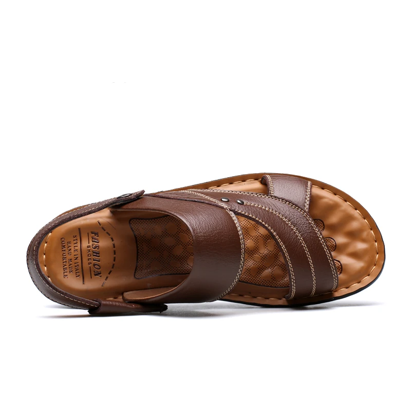 TRAANO/мужские летние сандалии модные мужские шлепанцы Zapatillas удобные повседневные