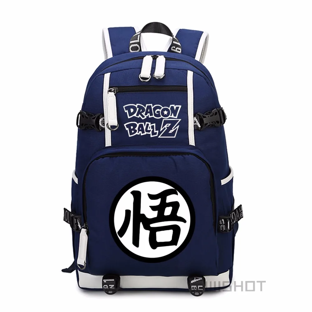WISHOT Dragon Ball светящийся Многофункциональный рюкзак с usb зарядкой Холщовая Сумка