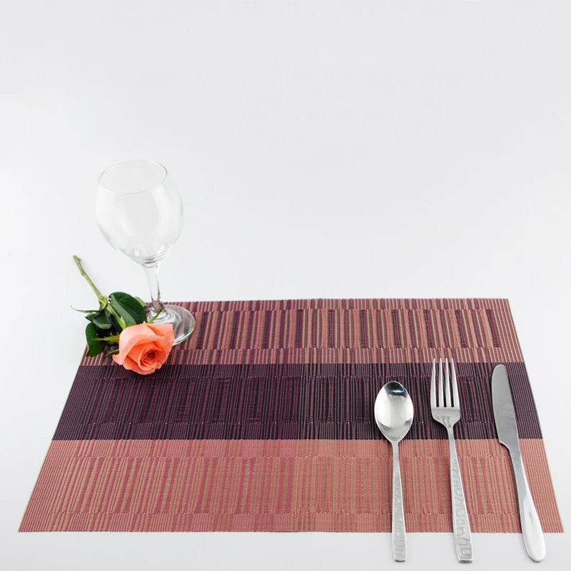 Ткань салфетки термостойкие обеденным столом мат скатерть ПВХ для кухни