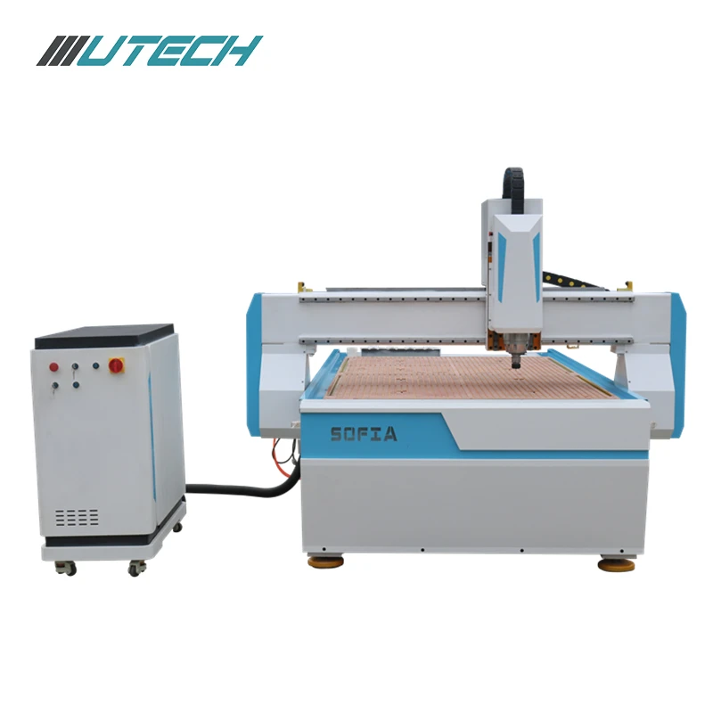 Utech CNC маршрутизатор 1325 с серводвигателем вакуумный стол для комплексной