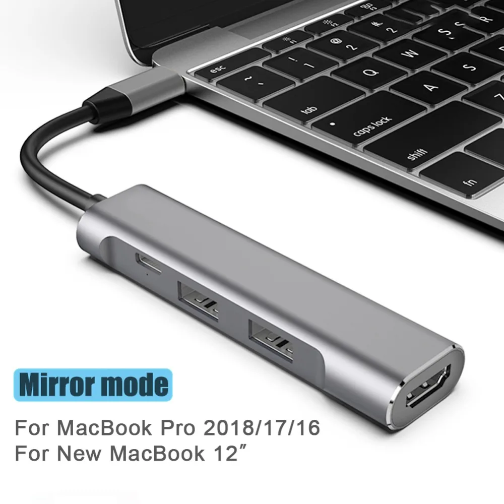 Концентратор USB Type C к HDMI 4K 3 0 2 Thunderbolt Dex адаптер док станция для MacBook pro Samsung S10 S9 huawei
