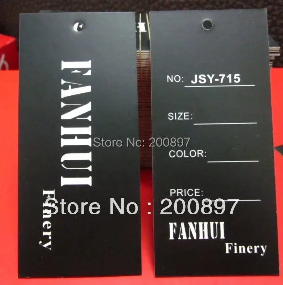 Картонная Бумага для ламинирования без рукоделия ценники одежды ярлыки с