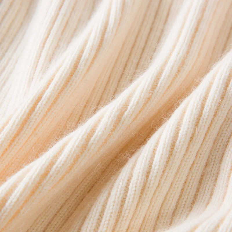 Женский модный кашемировый свитер с высоким воротом белый черный серый длинным