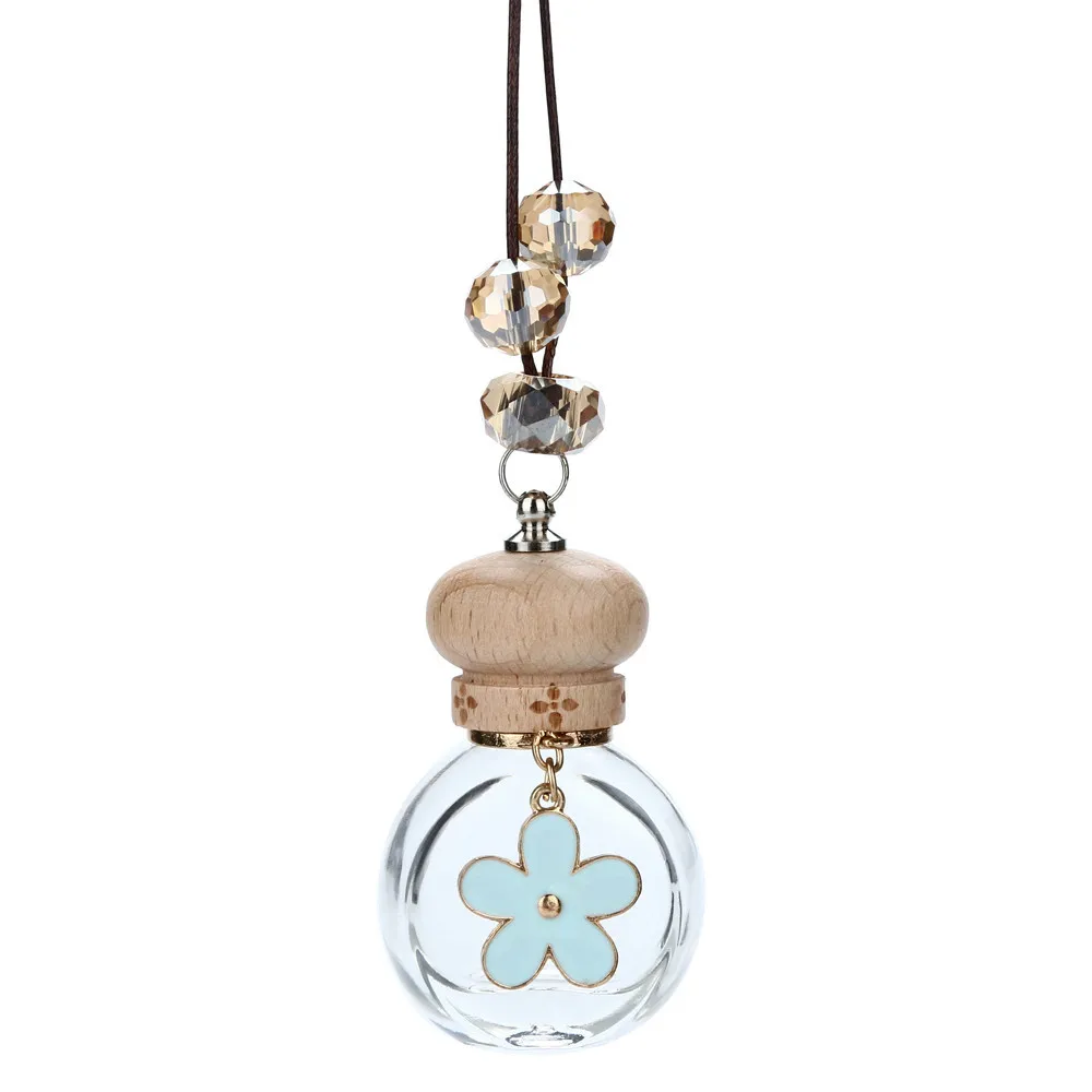 E Автомобильные аксессуары Автомобильный флакон духов для освежителей воздуха авто орнамент для украшения автомобиля духи кулон Автомобильный интерьер украшения - Название цвета: E