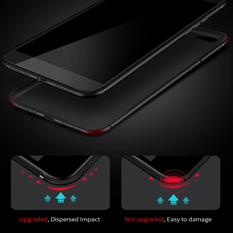 Shockproof Ultra thin Silm Cover For Huawei Honor 8 Pro V9 8A V20 8X Max 7C Full Protection Soft TPU Gel Silicone Matte Cases |