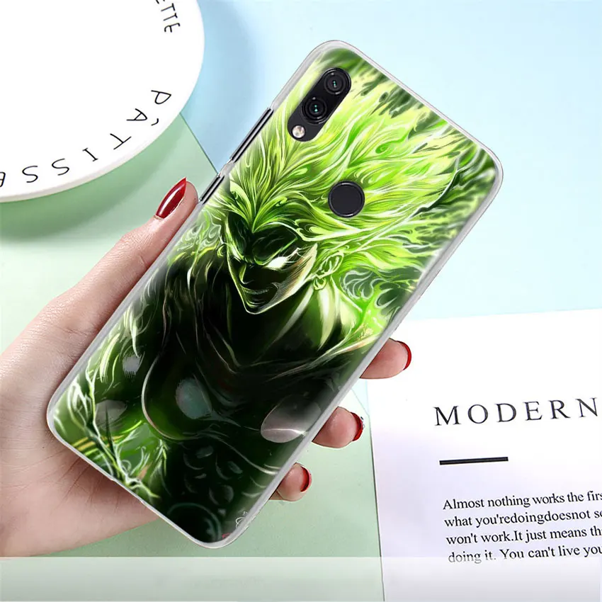 Чехол для телефона Dragon Ball Saiyan Goku Vegetto Broly для Xiao mi Red mi 7 5 6 Pro Note 7 Pro 5 5A 6 mi A1 A2 8 Lite 9
