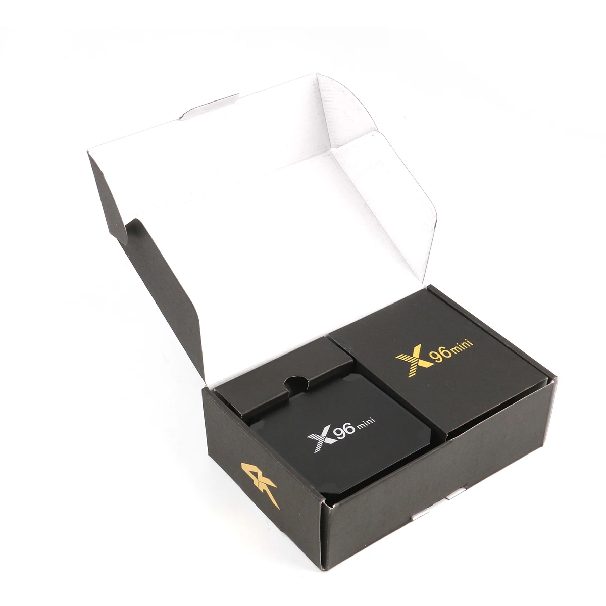 10 шт. ТВ приставка X96 mini Android 7 1 Amlogic S905W 2 ГБ 16 8 2.4GH HDMI 0 с обычным пультом