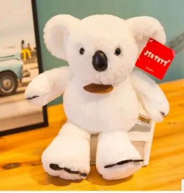 

about 28cm white cartoon koala plush toy soft doll birthday gift w2111
