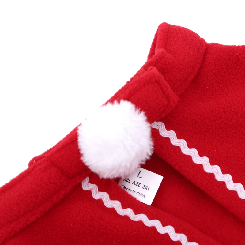 Рождественская Милая одежда для кошек костюмы собак плащи товары питомцев и