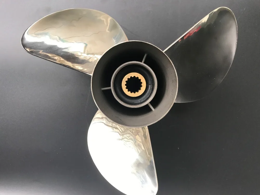 13.75 x 19. 13 3 / 4 19 for 150HP 200HP honda Подвесных Пропеллер ИЗ НЕРЖАВЕЮЩЕЙ СТАЛИ Набор