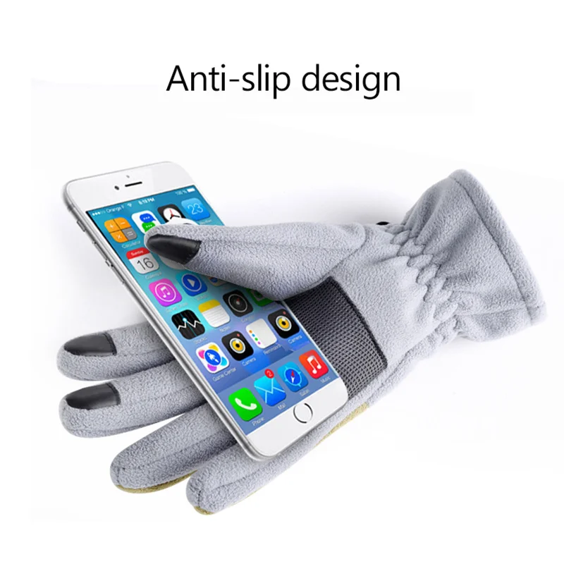 Hewolf Multifunctional Outdoor Hiking Gloves Winter Thermal Touch Screen Cycling Men Women Camping Fishing Windproof Glov | Спорт и