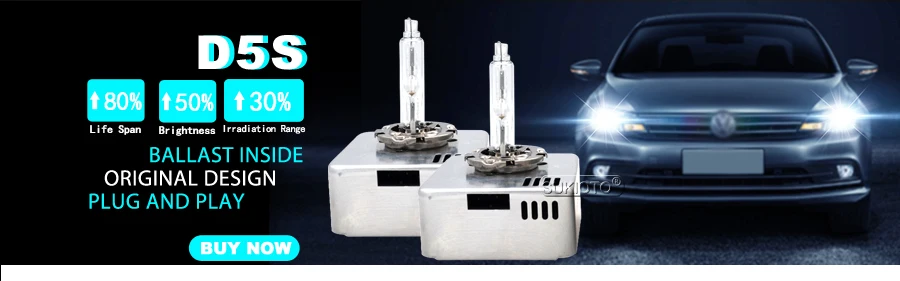 SUKIOTO OEM D8S ксеноновые HID лампы комплект 55 Вт D1S D3S металлический hid балласт комплект блок управления 5500K Автомобиль Стайлинг hid лампы
