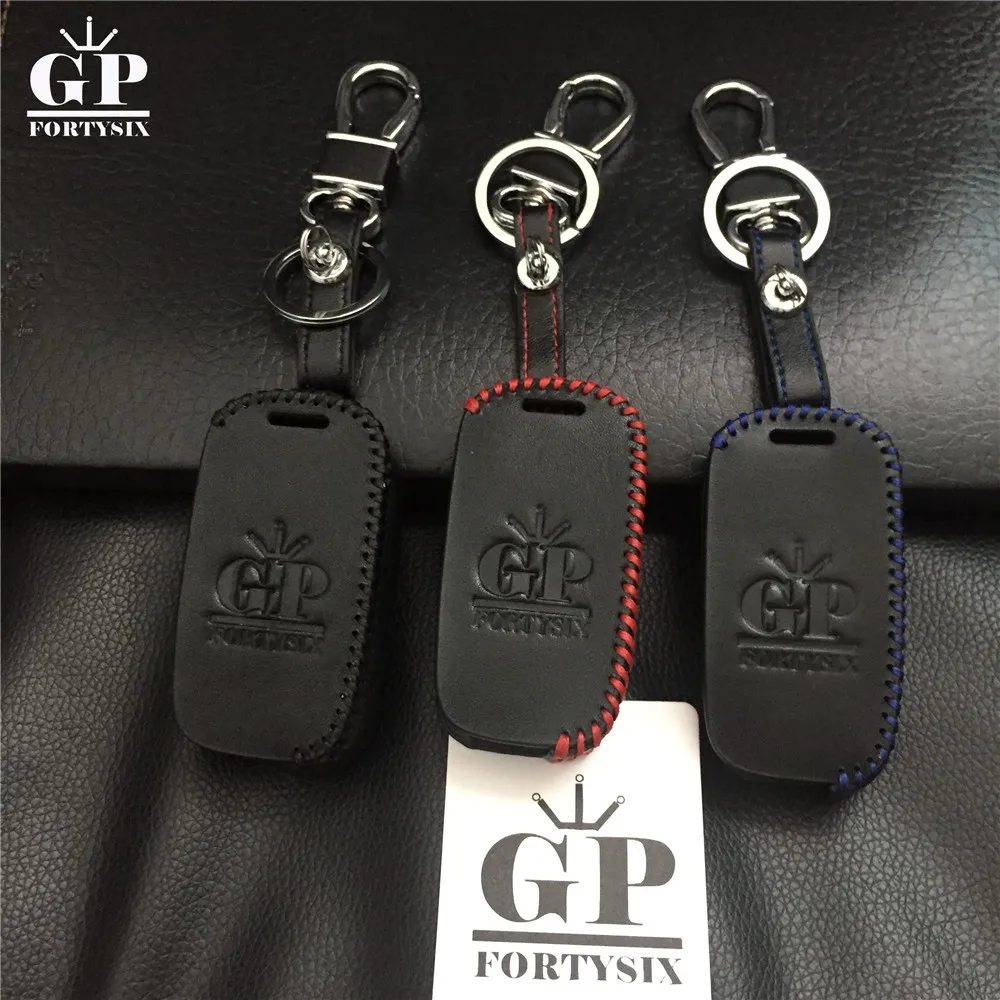 Leather Car Key Case Cover Keychain Fit For Honda Accord City Civic Crv Element Hrv Odyssey Crider Jed Spirior Wallet | Автомобили и