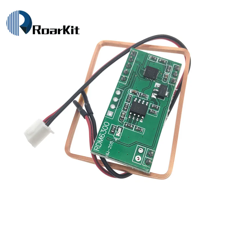 Бесплатная доставка! UART 125 кГц EM4100 RFID считыватель ключей Модуль RDM6300 (RDM630) для