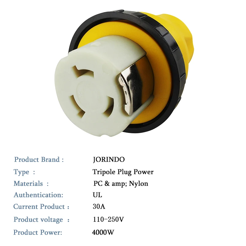 3 зубец 30Amp для 50Amp RV адаптер 50 Amp 30 твист замок.|Адаптеры розеток| |