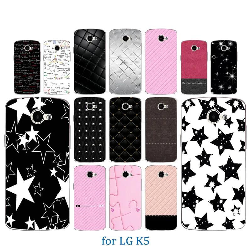 Милый модный окрашенный 5 0 дюйма чехол для телефона LG K5/K5 LTE X220 X220DS с красочным