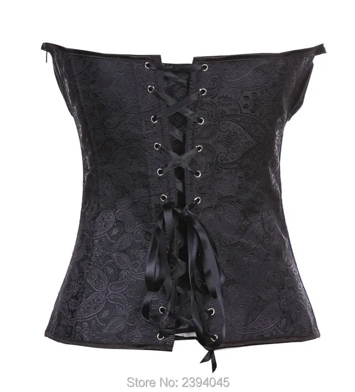 Сексуальный готический корсет Ренессанс с корсетом утягивающий со шнуровкой