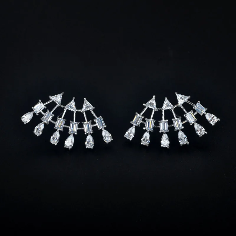 

Be 8 New 2018 Trend Fashion Punk Style Stud Earrings Square Shaped Women Earrings Fashion Jewelry E487