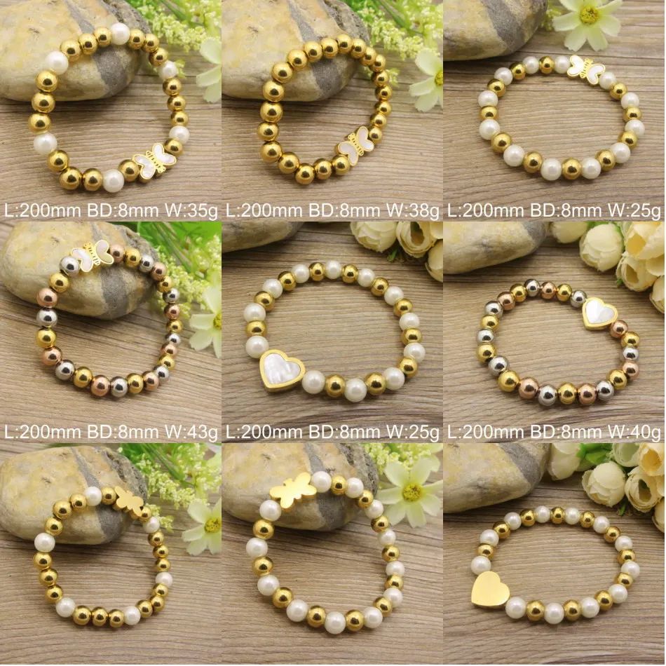 Женский браслет из нержавеющей стали BEWDAGBG модные популярные браслеты с новым