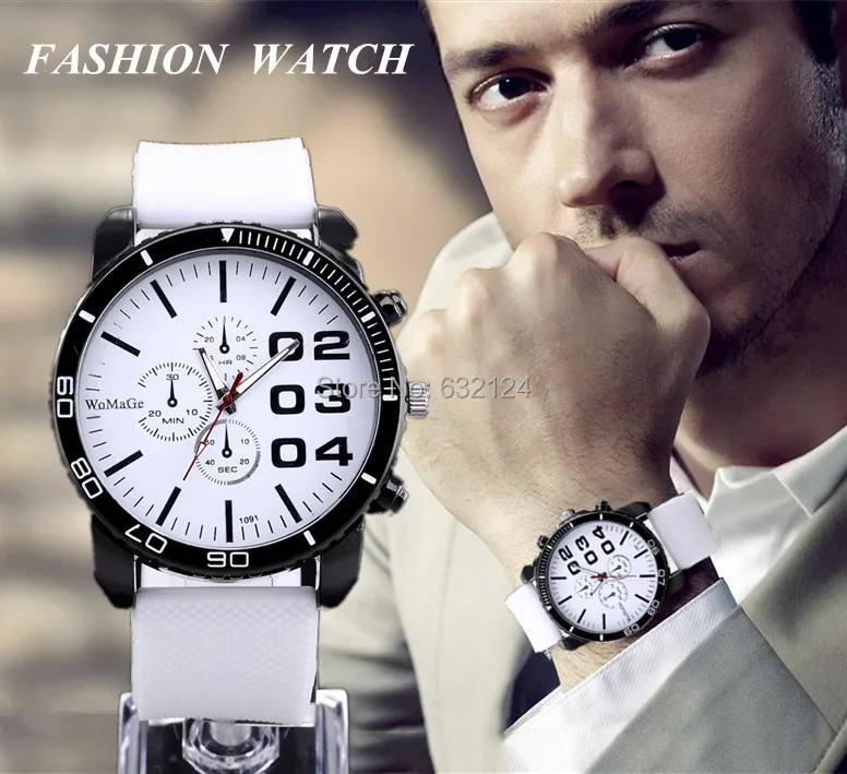 Мужские модные кварцевые часы горячая Распродажа высококачественные Аналоговые