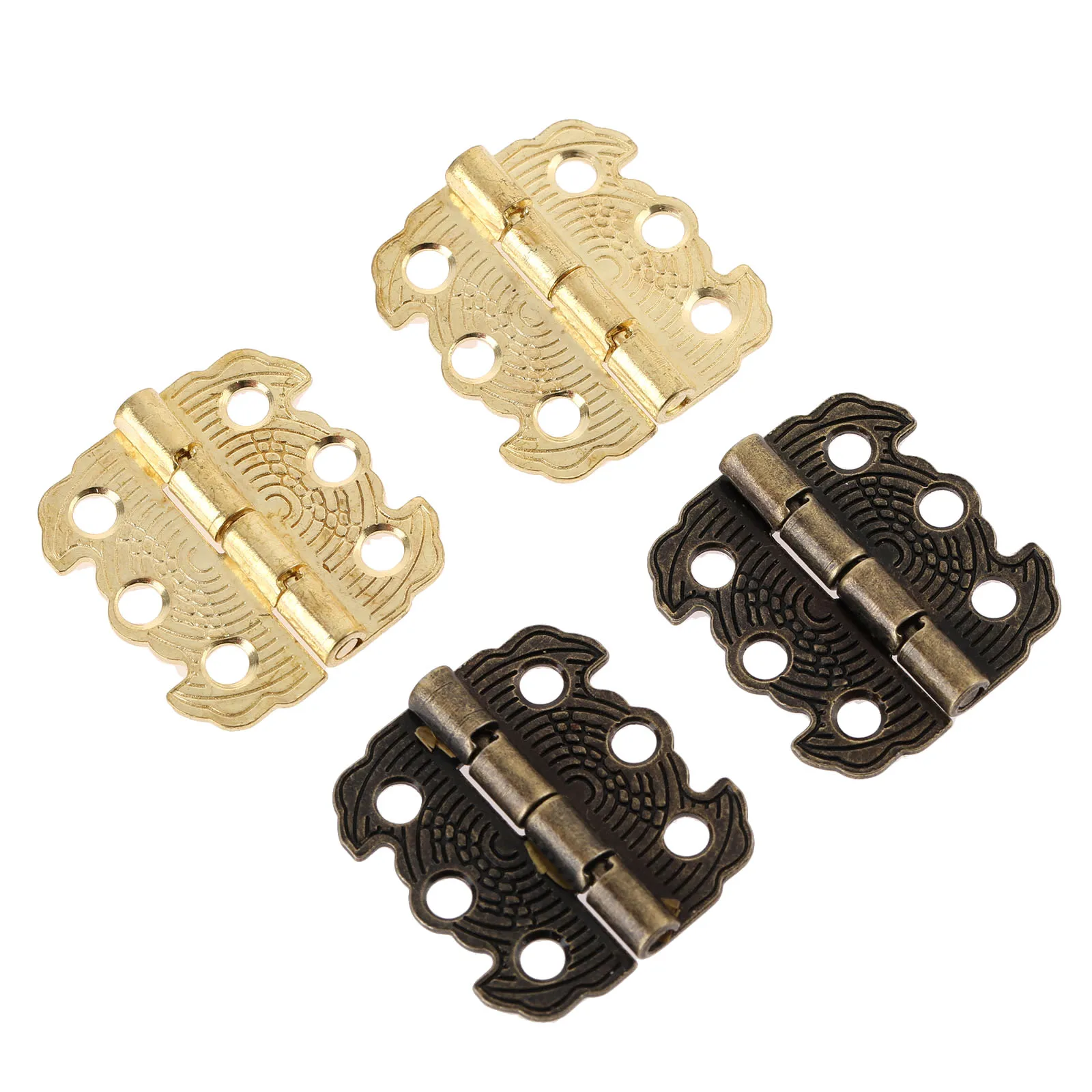 4 шт. 29*27 мм шкафных петель мебельная фурнитура ювелирные изделия Коробки