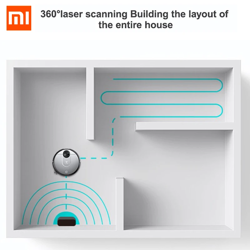 В наличии Xiaomi VIOMI Pro 2 v2 робот пылесос для дома приложение дистанционное