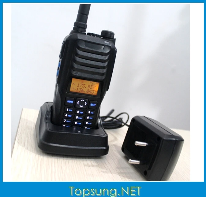 Мощная портативная рация 10 Вт VHF UHF Двухдиапазонная км FM-радио 87-108 МГц