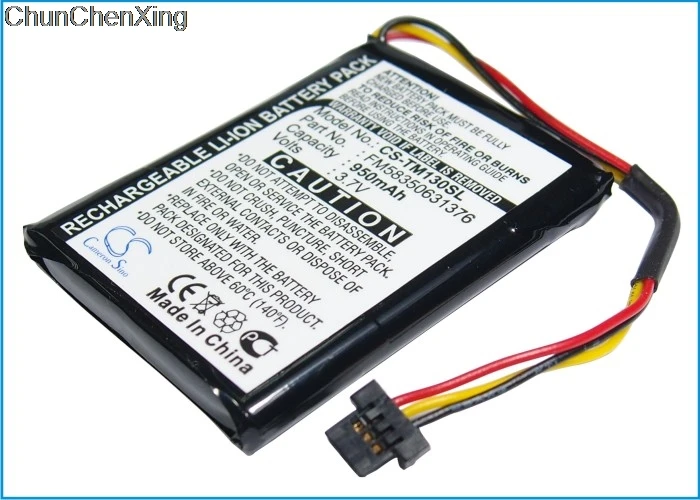 Аккумулятор Cameron Sino 950 мАч FM58350631376 VF2 для TomTom One 125 130 130S|Цифровые аккумуляторы| |
