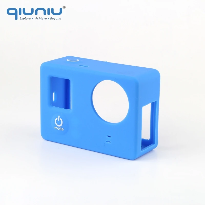 Защитный чехол QIUNIU из силиконовой резины для GoPro Hero 3 + Экшн камера аксессуары|for