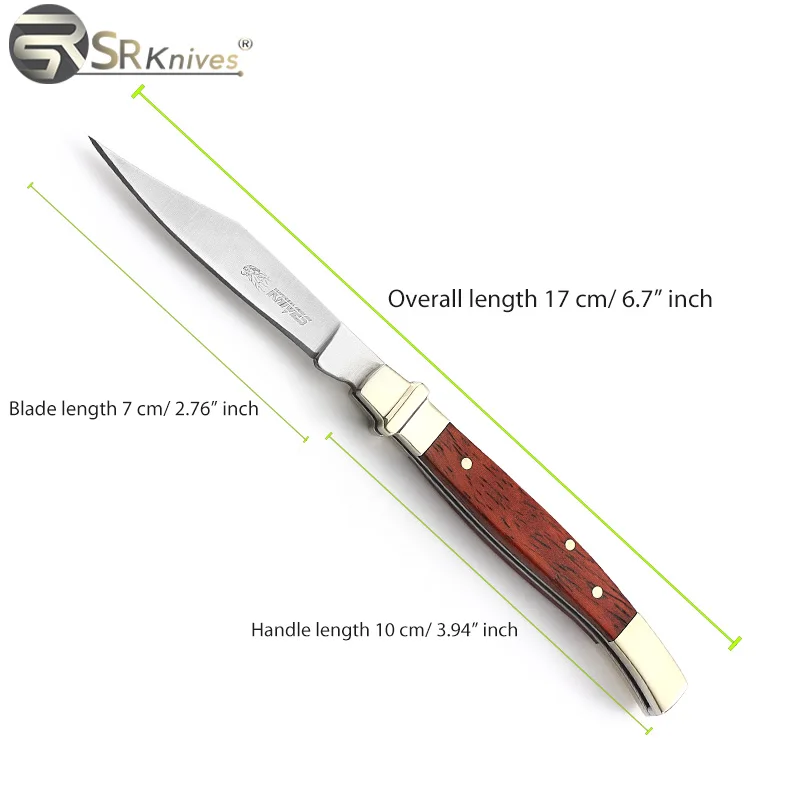 Складной Ножи SR карман выживания для шашлыков Кемпинг Охотничьи 420 3Cr13