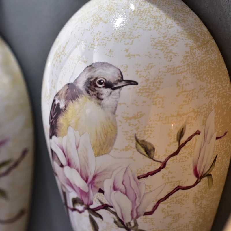 Стереоскопические настенные украшения Висячие вазы в китайском стиле для стен