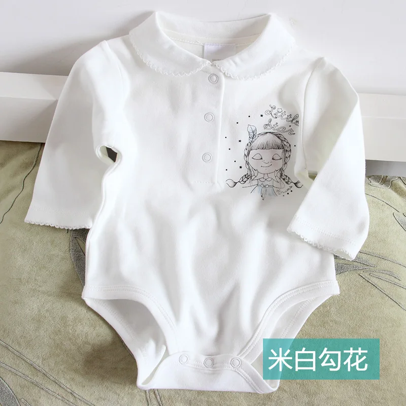 Детское боди с длинным рукавом круглым воротником|baby clothes bodysuit|bodysuit babybaby bodysuits |