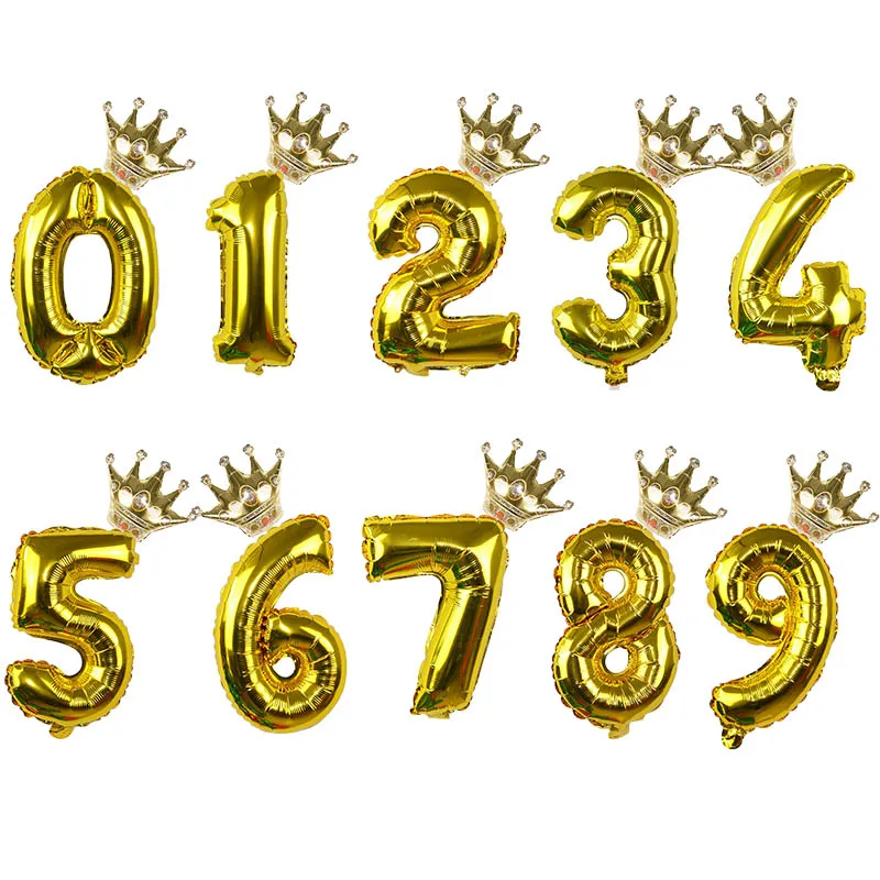 Шары воздушные из фольги в виде короны 32 дюйма | Дом и сад