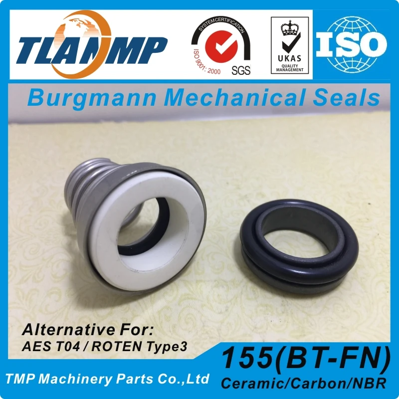155 35 фотомагнитные уплотнения для циркулирующих водяных насосов | AES T04/Burgmann BT FN