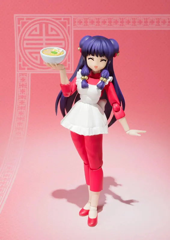 100% Оригинальные фигурки BANDAI Tamashii Nation S.H. Фигурка (SHF)-шампунь от Ranma 1/2 | Игрушки и