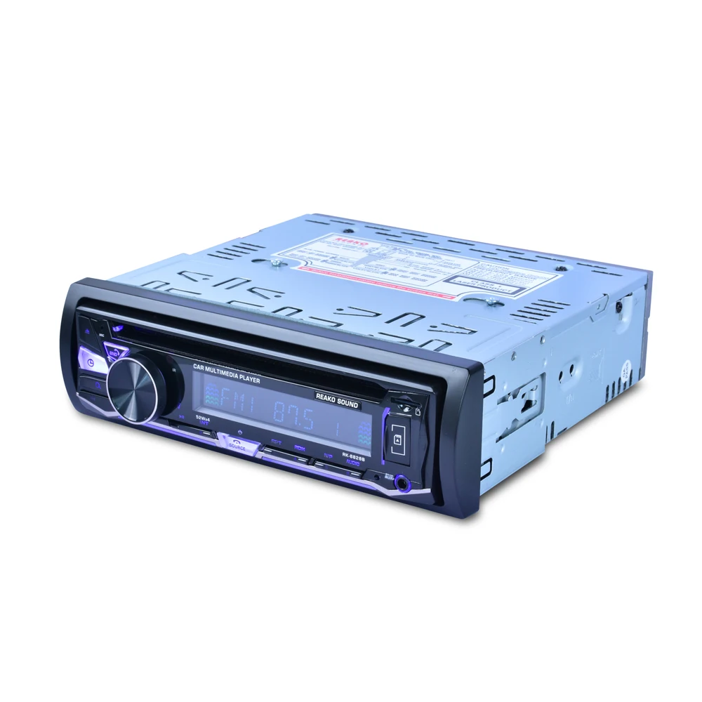 Автоэлектроника автомобильный Радио плеер DVD стерео аудио FM 12 в MP3 плеер Bluetooth 5v-зарядное устройство SD USB MMC RDS AUX 1DIN Авторадио в