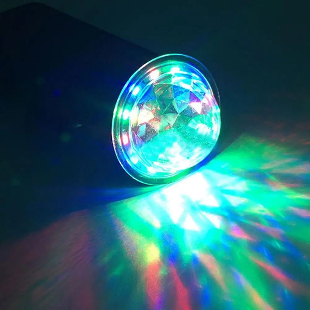 СВЕТОДИОДНЫЙ Автомобильный USB атмосферный свет DJ RGB мини красочная музыкальная