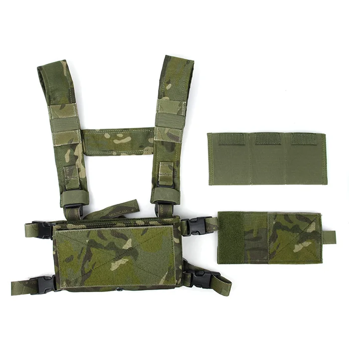 TMC Cordura Multicam тропическая тактическая Боевая модульная микронагрудная установка