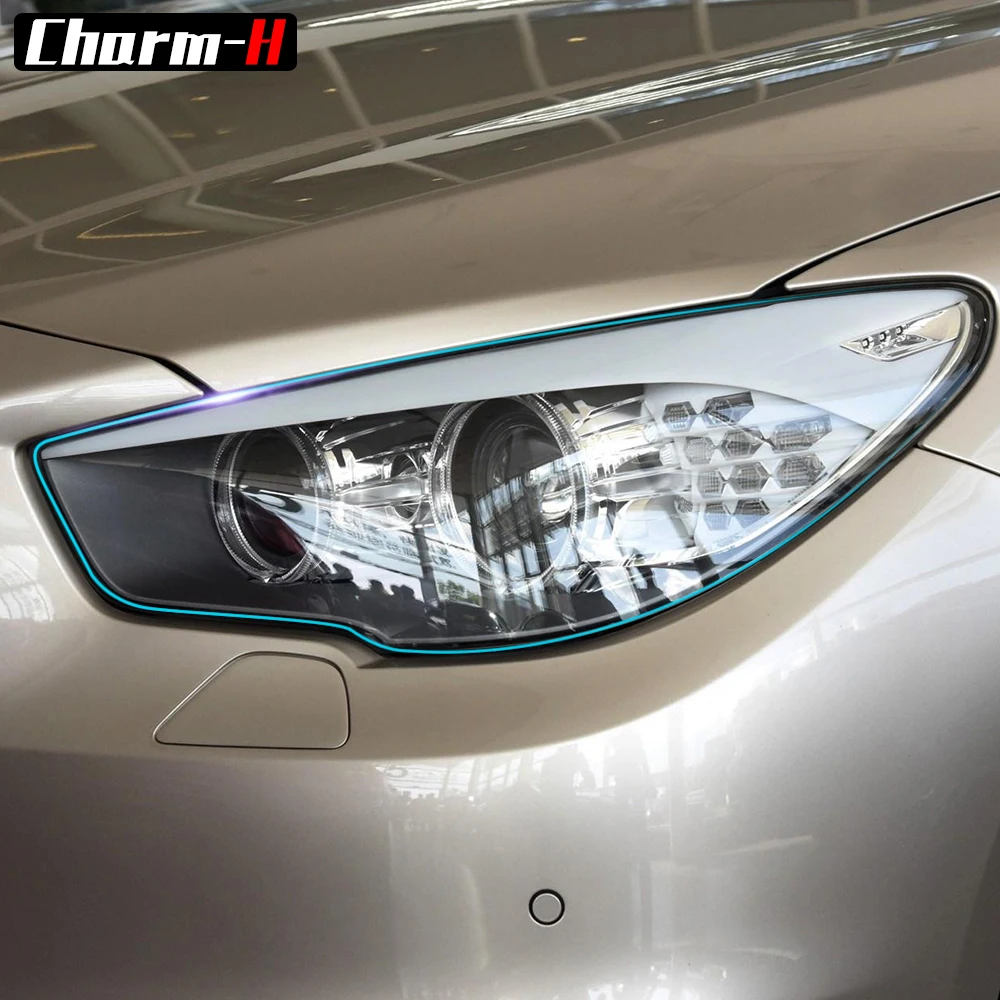Защитная пленка для фар BMW Стайлинг F30 F10 F25 X5 F15 X6 F16 G30 F45 G11 G12 аксессуары|Наклейки на