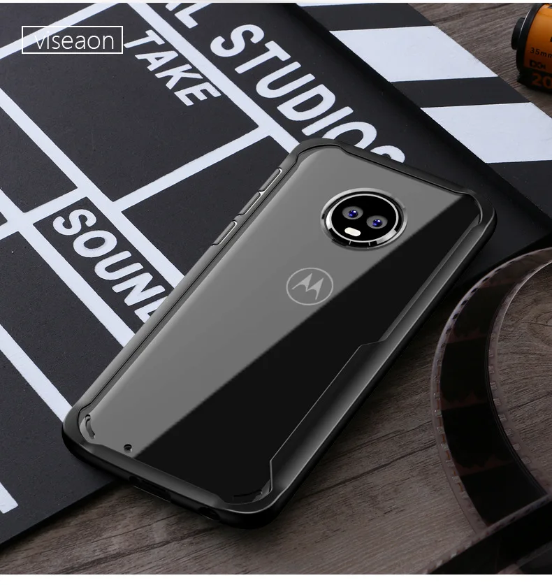 Для Motorola Moto G6 G6Plus чехол мягкий силиконовый+ прозрачный PC защитный чехол на заднюю панель для Moto G6 Plus Полный Чехол